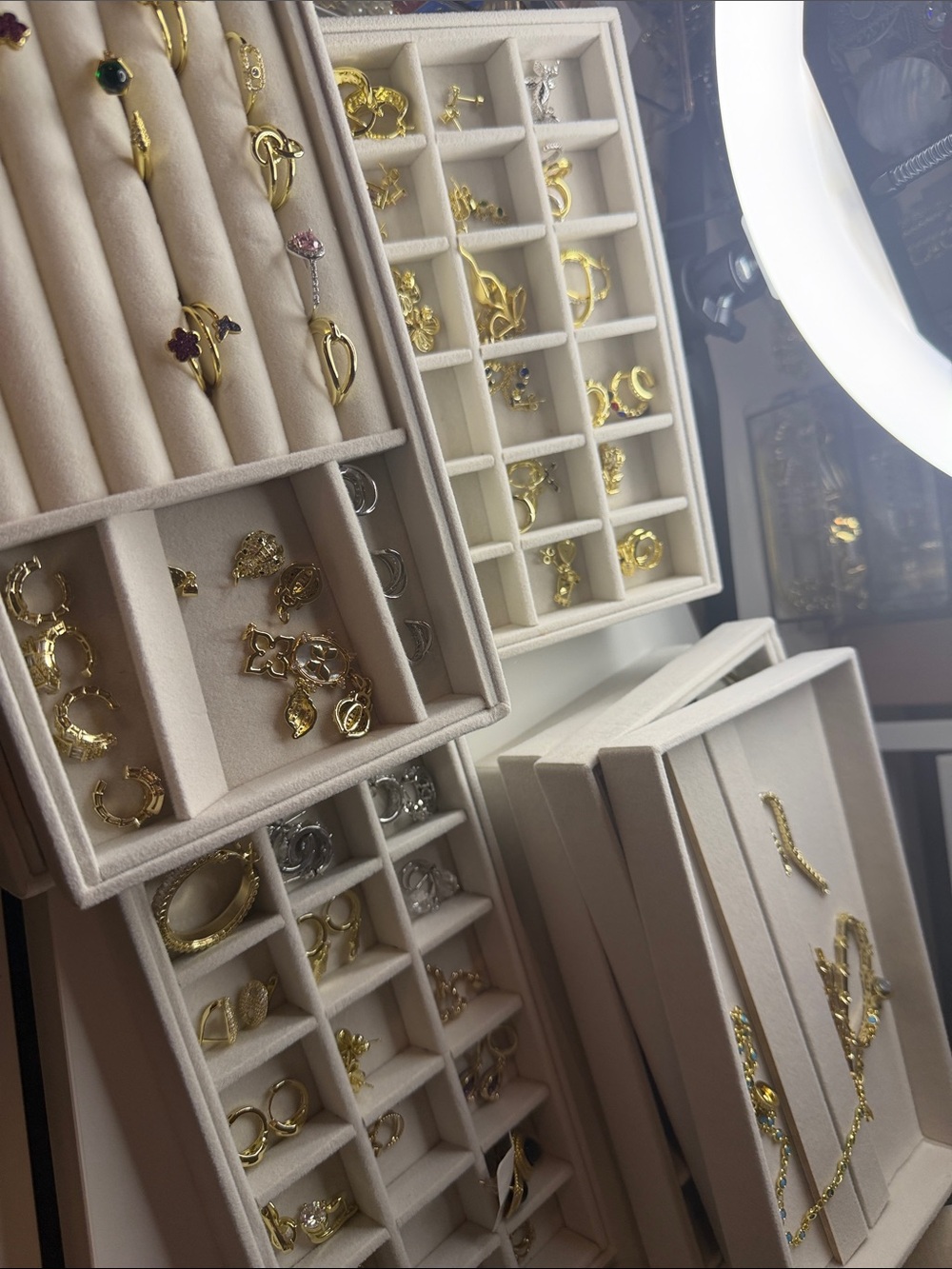 100pcs Dainty Jewelry Bulk